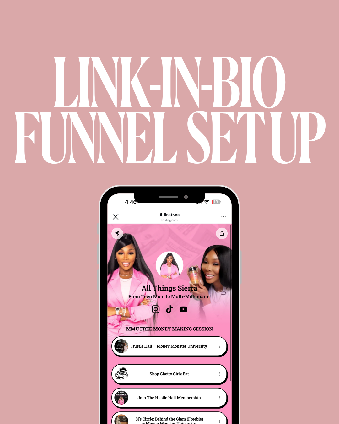 Link-in-Bio Funnel Setup